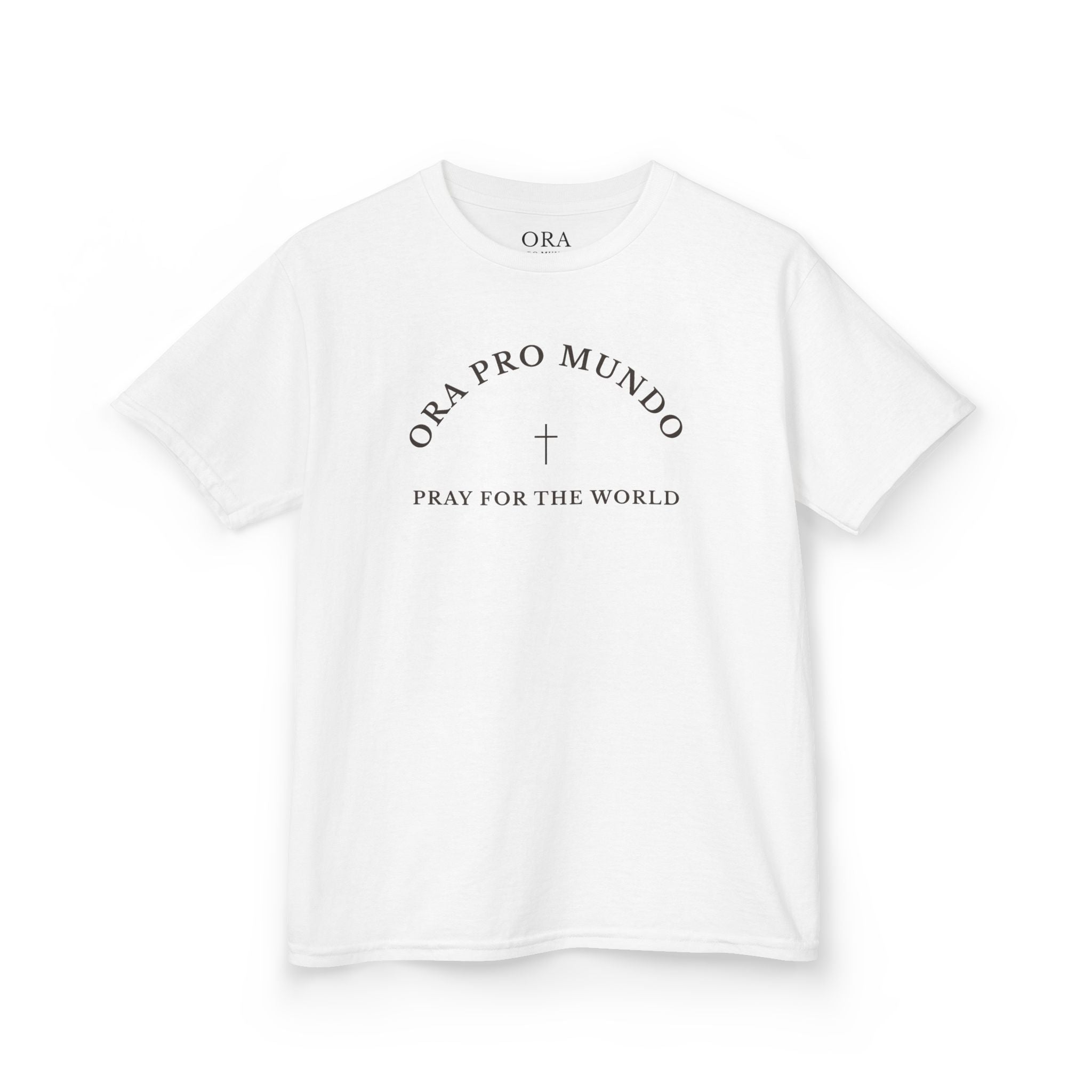 Pray for the World — ORA PRO MUNDO Youth Tee