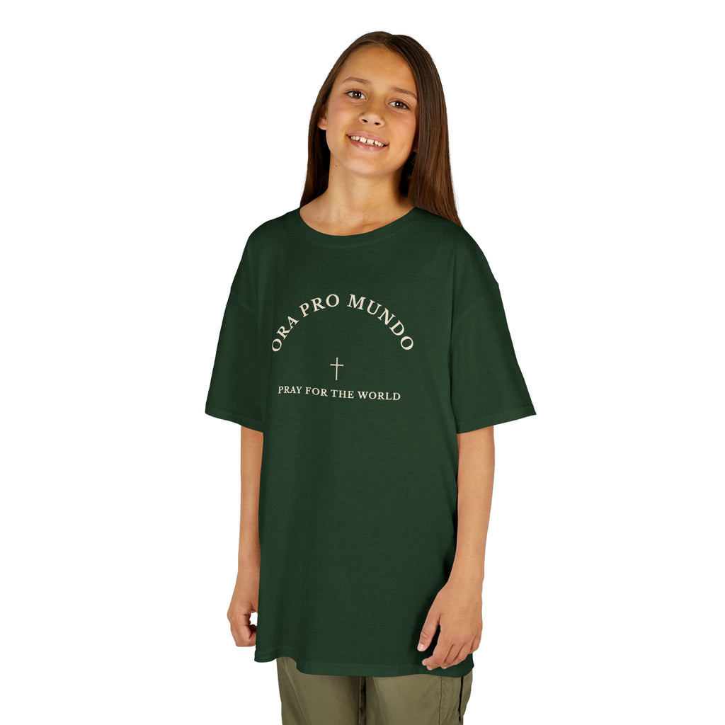 Pray for the World — ORA PRO MUNDO Youth Tee