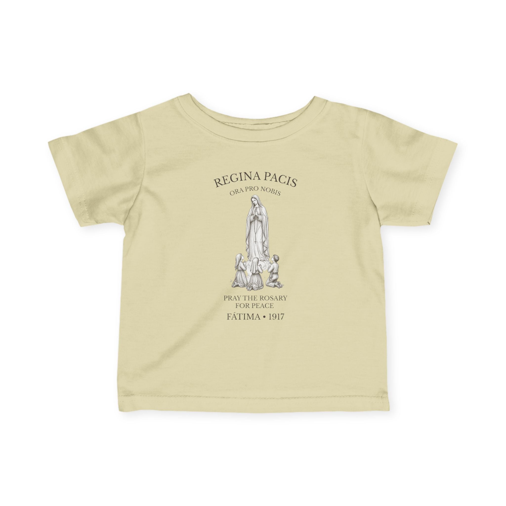 Our Lady of Fátima — Pray the Rosary Toddler Tee