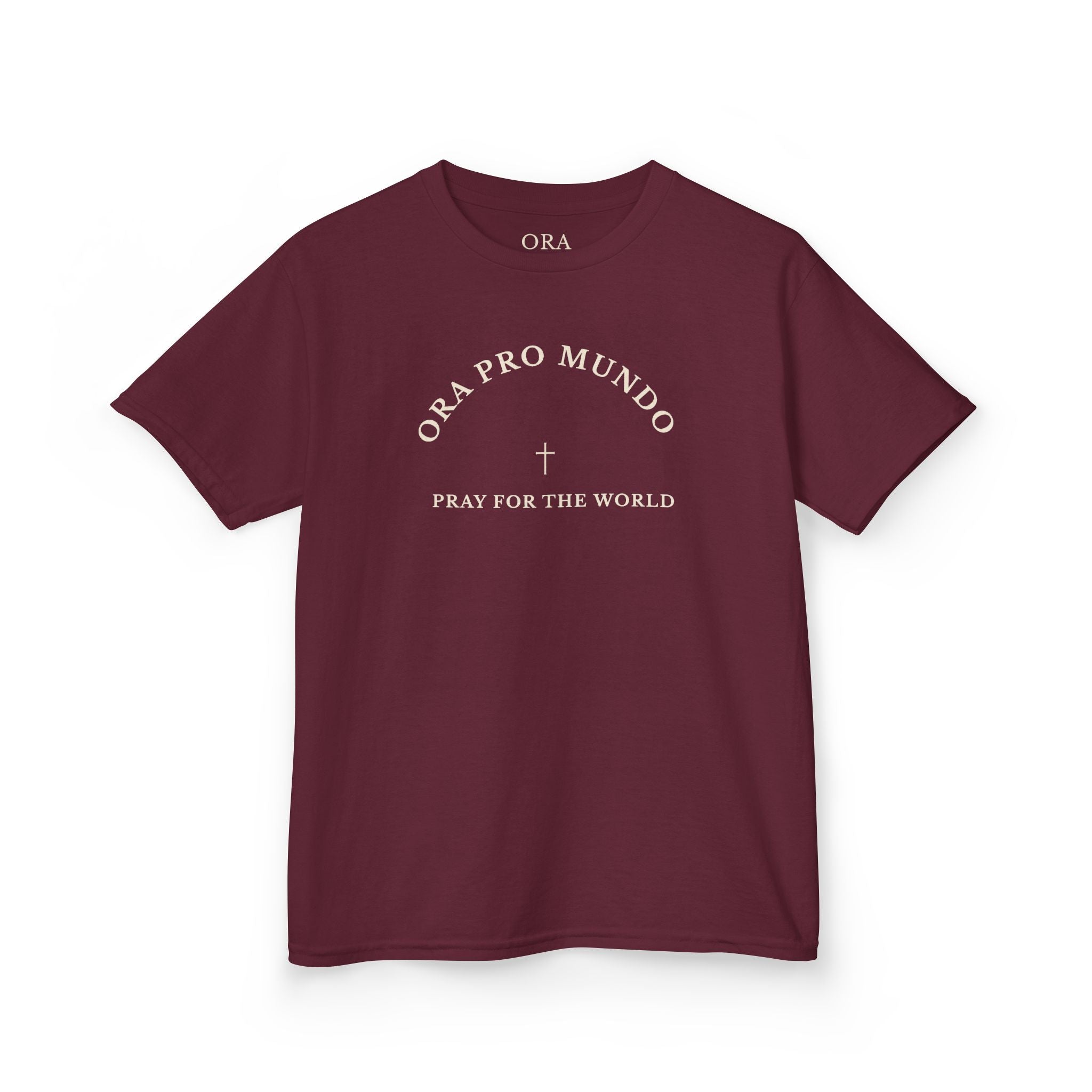 Pray for the World — ORA PRO MUNDO Youth Tee