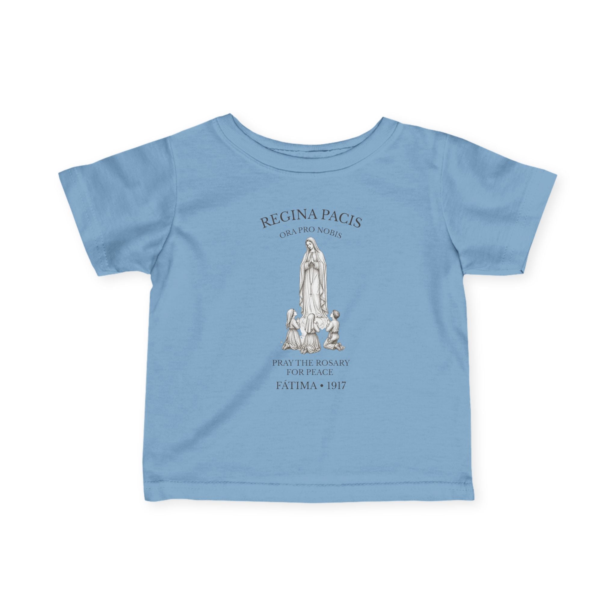 Our Lady of Fátima — Pray the Rosary Toddler Tee