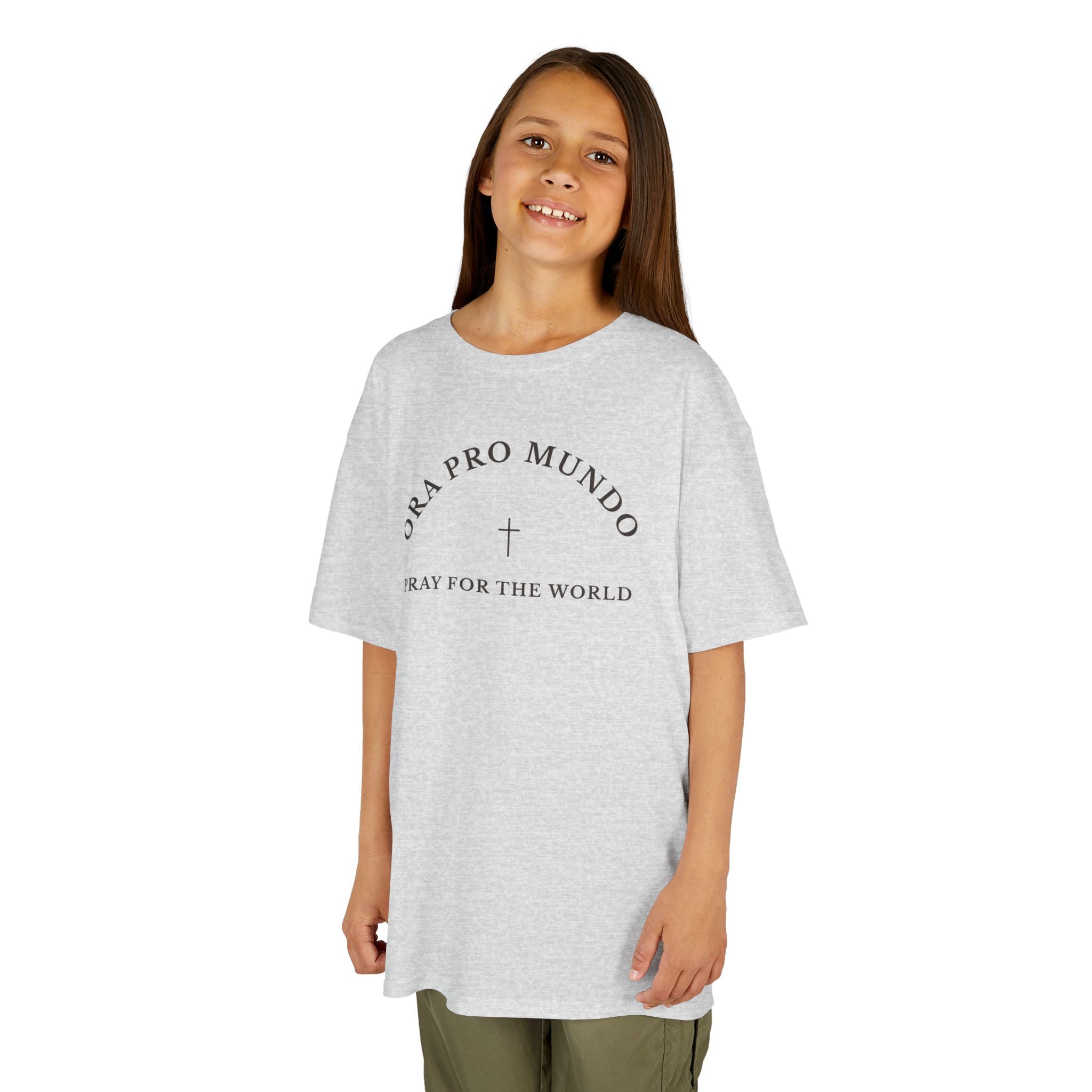 Pray for the World — ORA PRO MUNDO Youth Tee