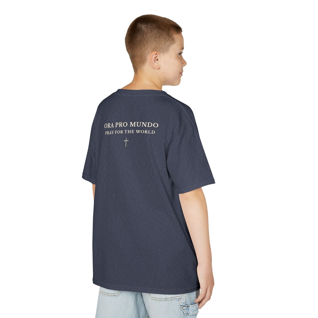 BE A SAINT — Sancti Estote Youth Tee