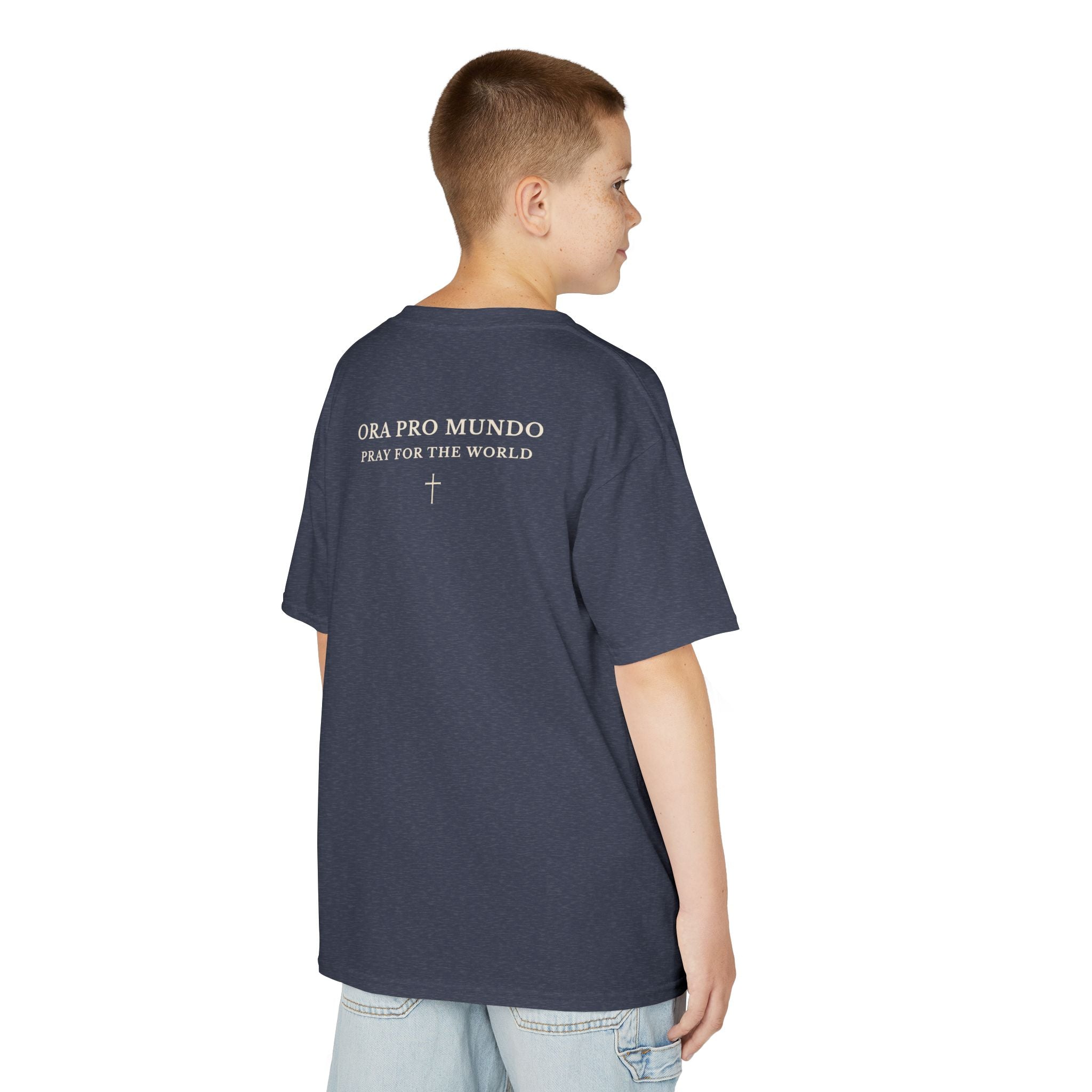 BE A SAINT — Sancti Estote Youth Tee