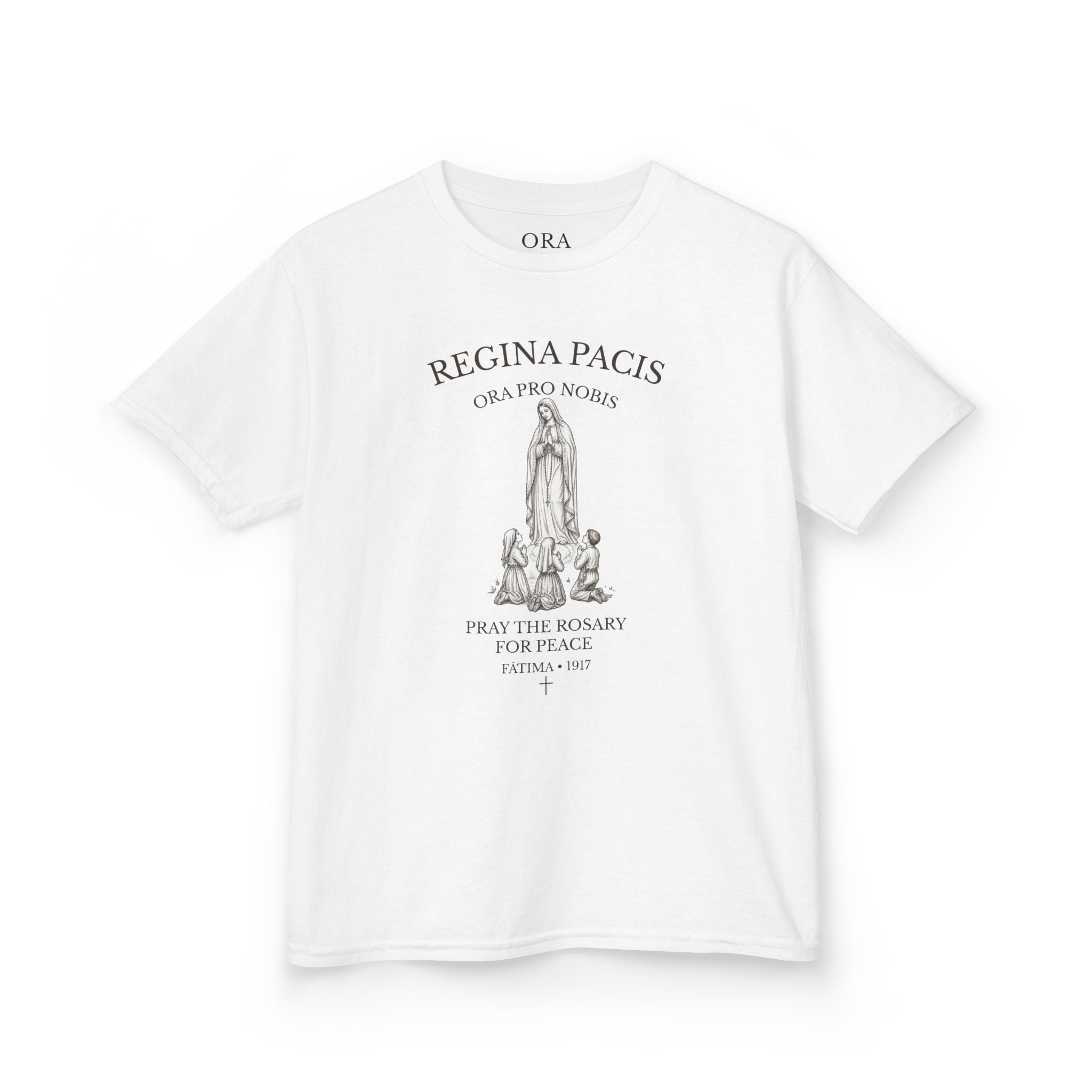 Our Lady of Fátima — Pray the Rosary for Peace Youth Tee