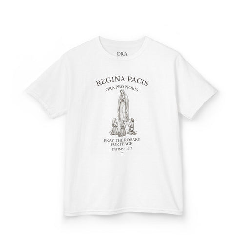 Our Lady of Fátima — Pray the Rosary for Peace Youth Tee