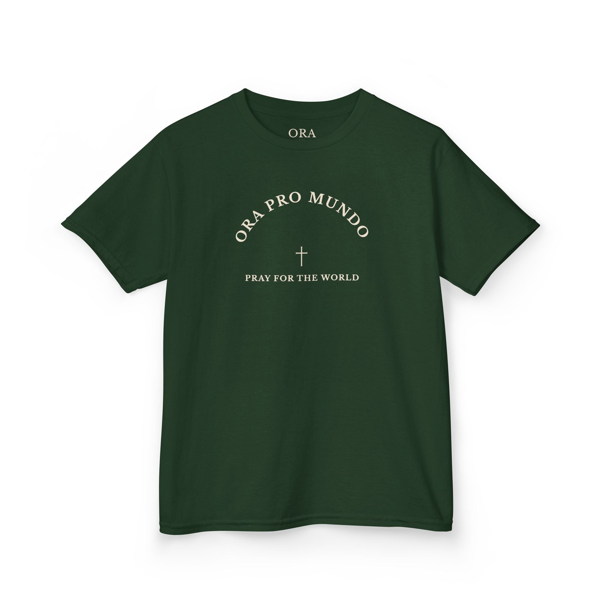 Pray for the World — ORA PRO MUNDO Youth Tee