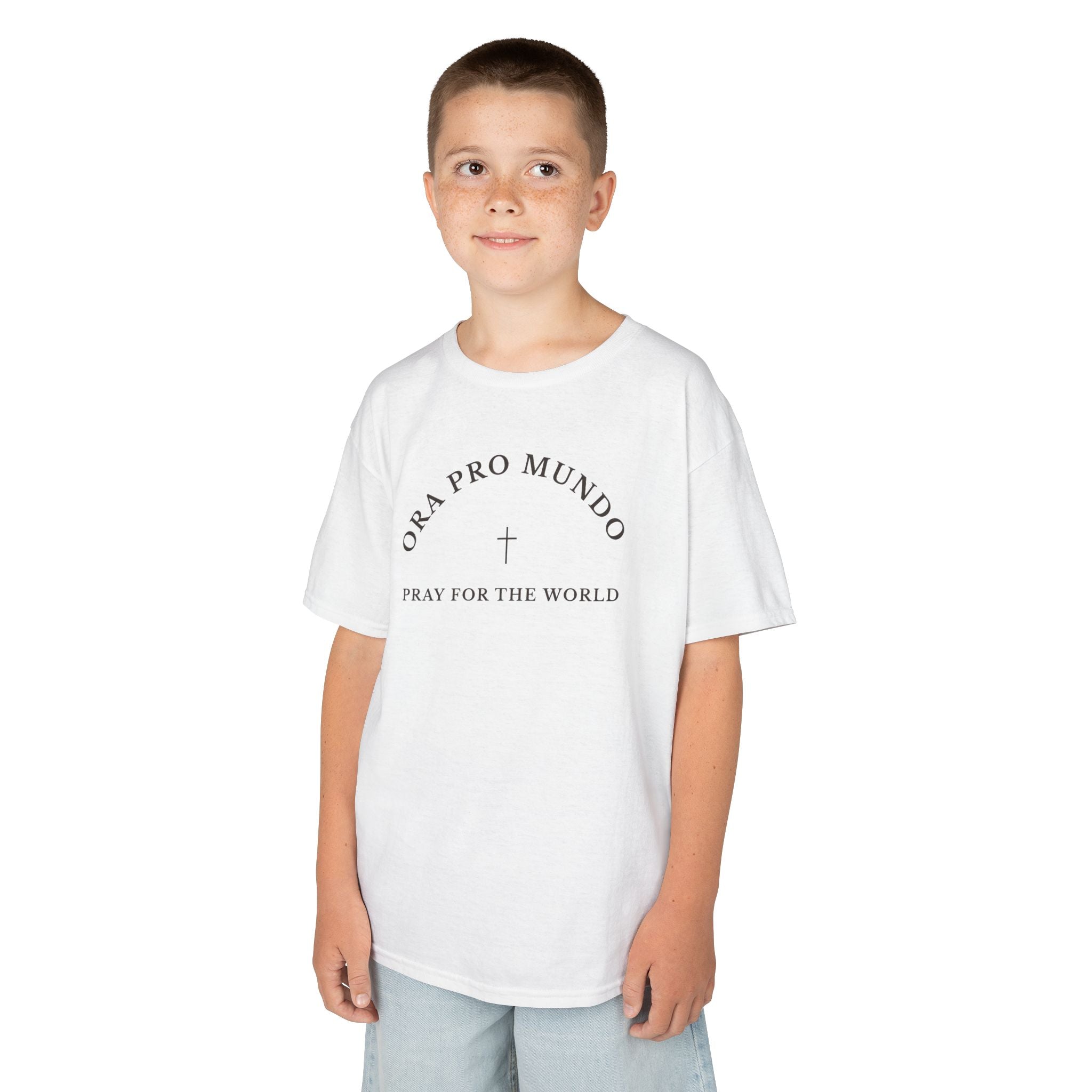 Pray for the World — ORA PRO MUNDO Youth Tee
