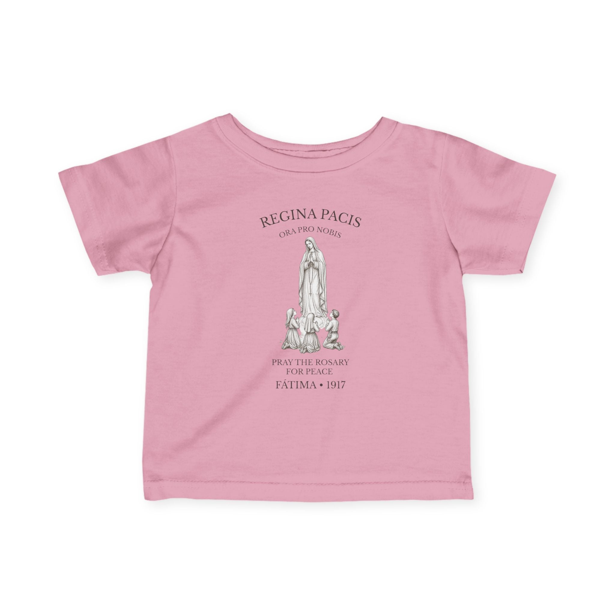 Our Lady of Fátima — Pray the Rosary Toddler Tee